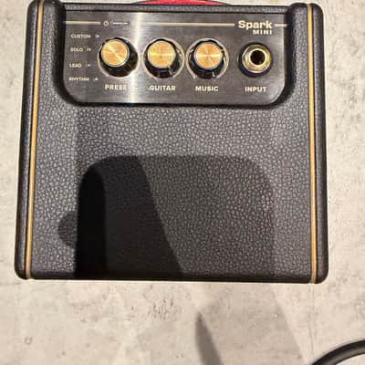 Positive Grid Spark MINI Portable Digital Modeling Guitar Practice Amp - Black image 2