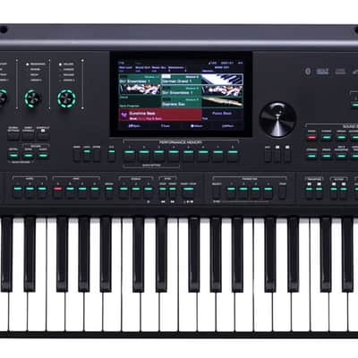 Medeli AKX10 61-Key Digital Arranger Workstation 2020 - Present - Black image 1