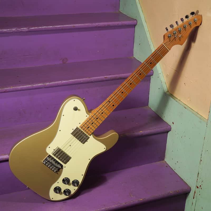 2020s Warmoth/Fender Chris Shiflett Tele Deluxe-Style Electric Guitar (VIDEO! Fresh Setup) image 1