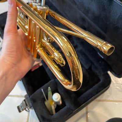 Serviced Yamaha YTR-200ADII Advantage Trumpet (Ready to Play) - Mint Condition image 7