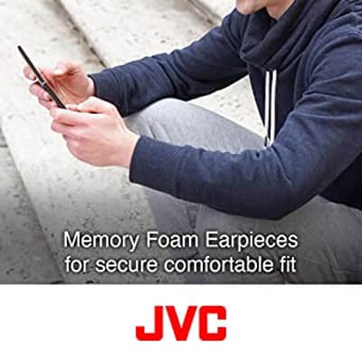 JVC HA-A11T Marshmallow True Wireless Earbuds with Mic - White image 3