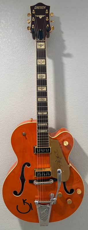 2009 Gretsch G6120DSW Chet Atkins Hollow Body with DynaSonic Pickups w/ OHSC image 1