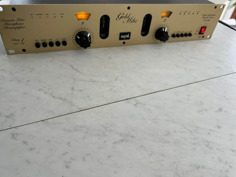 SPL 9844 GoldMike 2 Channel Tube Microphone Preamp (1999-2015