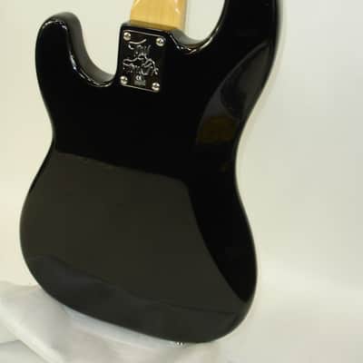 2005 Fender Tony Franklin Fretless Precision Bass, Ebony Fingerboard, Black w/ Case image 13