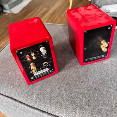 AudioEngine A2+ 2-Way Computer Speakers 2010s - Red image 1