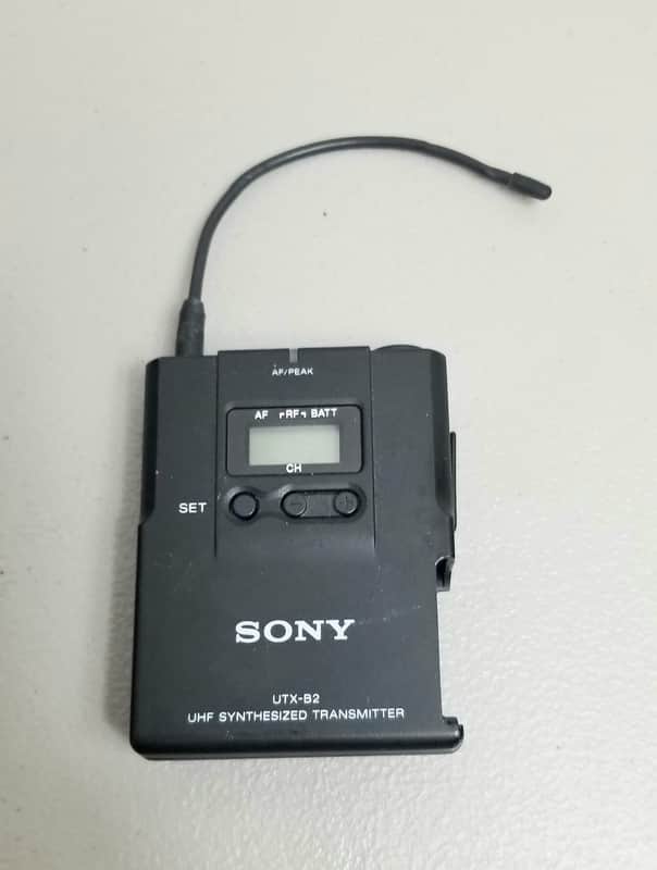 Sony UTX-B2 Wireless Transmitter Bodypack - Read Description... image 1