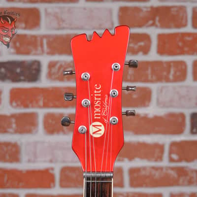 Mosrite USA Ventures Model '64 Candy Apple Red 2014 w/OHSC image 9