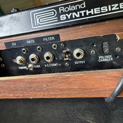 Roland SH-1000 37-Key Synthesizer 1973 - 1978 - Black/Wood image 6