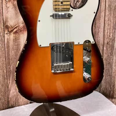 Fender USA Telecaster 1994 Brown Sunburst with HSC image 1