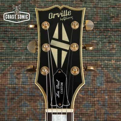 1990 Orville by Gibson LPC Black Beauty Made in Japan, USA PAF Humbuckers image 11