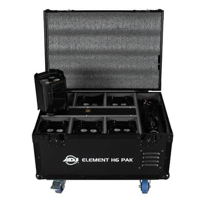 American DJ Element H6 Pak 6 Element H IP black FC with Wired Digital Communication Network. ELE600 image 2