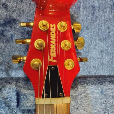 Fernandes BT 120MM   90 YEAR'S RED "BUCK-TICK" HISASHI IMAI'S GT. Signature models image 4