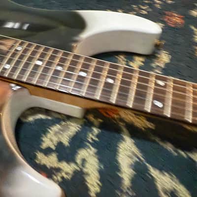 Chandler Super Strat 1980's - White image 14