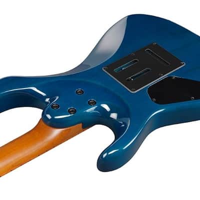 Ibanez Standard AZ24S1FTXB Electric Guitar - Transparent Turquoise Burst image 11