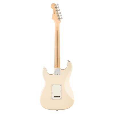 Used Fender Jeff Beck Stratocaster - Olympic White w/ Rosewood FB image 13