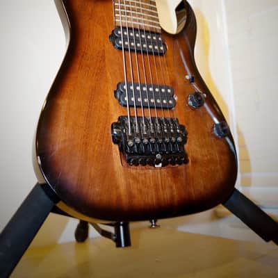 Ibanez LACS RGA8 2012 Bubinga/Dark Burst image 1