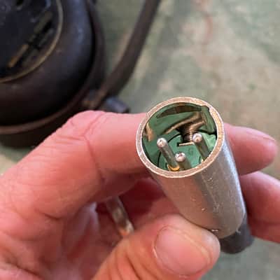 Western Electric D-95921 - 618A - SERVICED w/ XLR Connector - Sounds Amazing! - The First Ever Dynamic Microphone - 1930s image 9