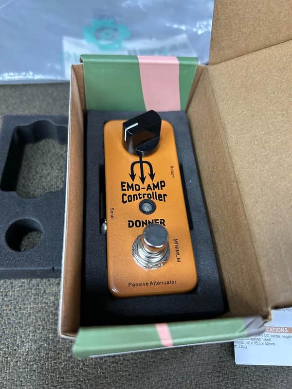 Used Donner Emo-Amp Controller/ Volume attenuator image 1