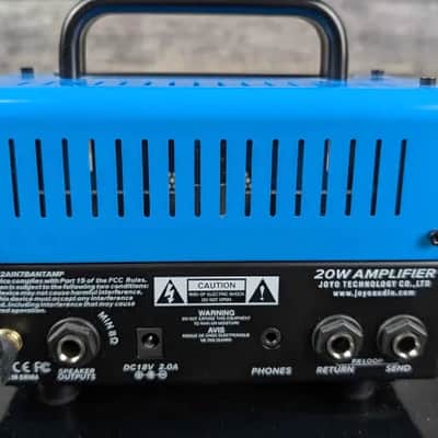 Joyo BanTamP Bluejay 20-Watt Tube Guitar Head image 2
