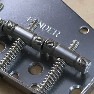 Fender Stamped 60s-80s Reissue Tele Guitar 6 String Telecaster Ashtray Bridge NOS Relic Tele image 6