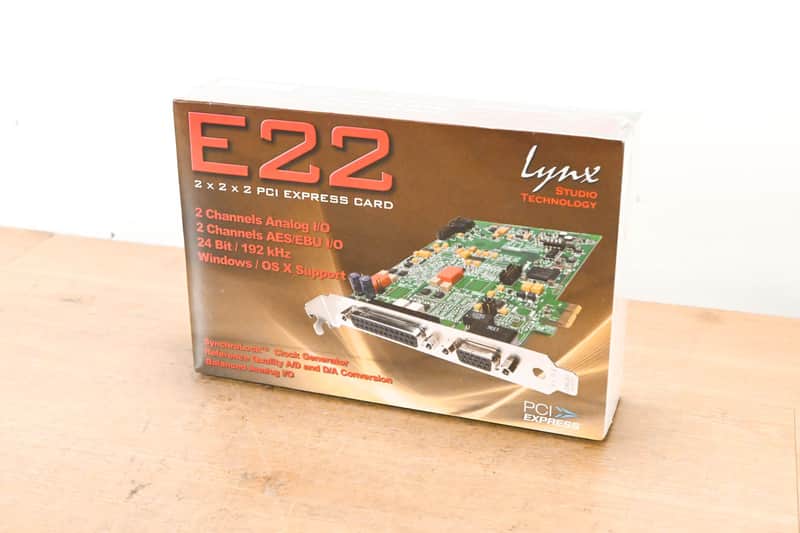 Lynx Studio Technology E22 PCIe Audio Interface Card CG013ZR image 1