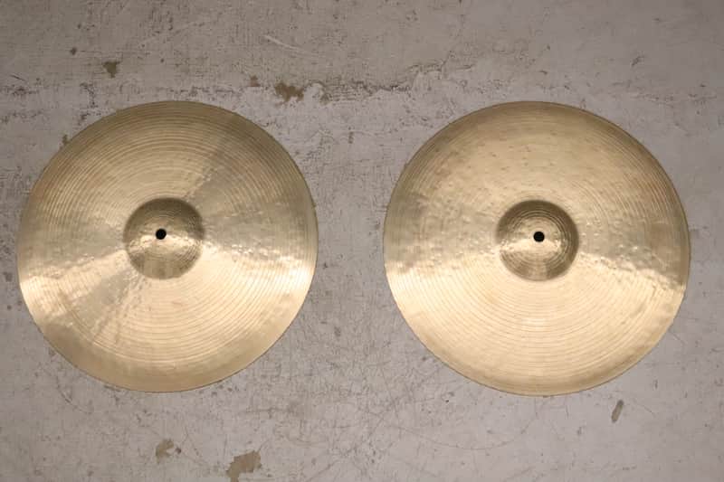 Funch 14" Hi Hat Cymbal ( Pair ) 847g's & 999g's image 1