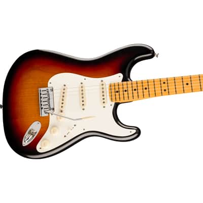 Fender American Ultra Luxe Vintage 50s Stratocaster MN 3-Color Sunburst - Electric Guitar image 4