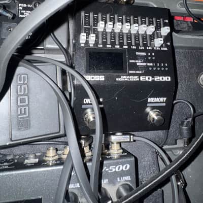 Boss EQ-200 Equalizer 2019 - Present - Black image 2