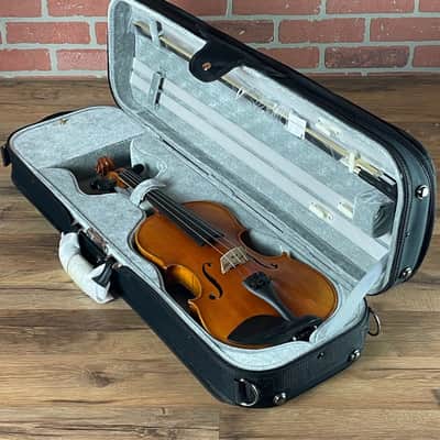 Carlo Amati VN3 'Salita' Advanced Student Violin Outfit - 4/4 image 9