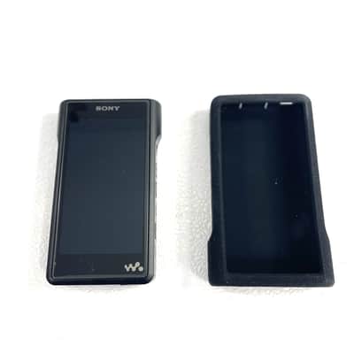 Sony NW-WM1A 128GB Premium Walkman - Digital Music Player with Hi-Res Audio, Black w/ CKR100 IE image 2