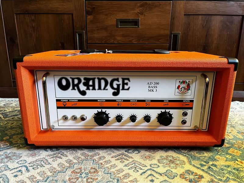 Orange AD200 Bass MK3 200-Watt Bass Amp Head 2003 - 2023 - Orange