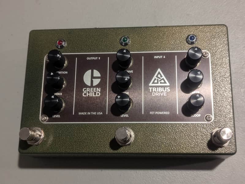 Greenchild Tribus Drive Analog Multi-Effect 2010s - Green image 1