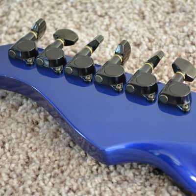 Fernandes FR-55 90s Cobalt Blue Revolver Electric Guitar | Reverb