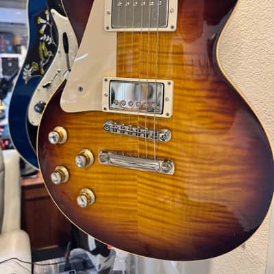 2005 Gibson Custom Shop Les Paul Standard 1960 R0 Gloss Faded Tobacco Burst '60 Left Handed Lefty VOS image 1