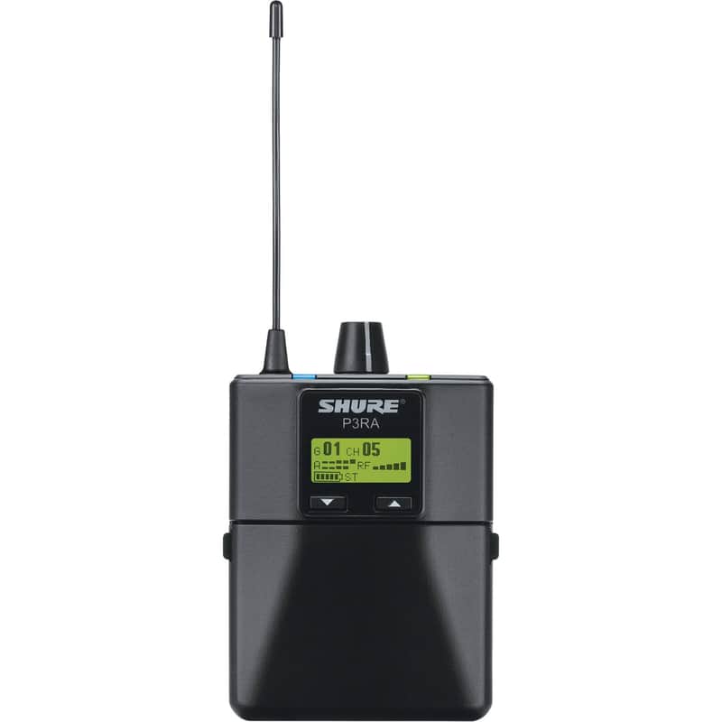 Shure P3RA Wireless Bodypack Receiver for PSM300 System (G20: 488-512 MHz) image 1