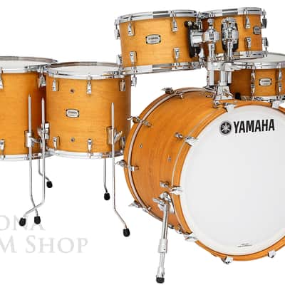 Yamaha Absolute Hybrid Maple Drum Shell Set VINTAGE NATURAL - 22/10/12/14/16/14S image 1