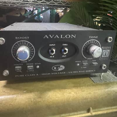 Avalon Design U5 （Black） / AVALON DESIGN Avalon Design U5 Black Mono Preamp / DI | USA