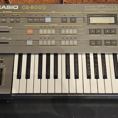 Casio CZ-5000 61-Key Synthesizer 1985 - Black Mk.gee Keyboard image 3
