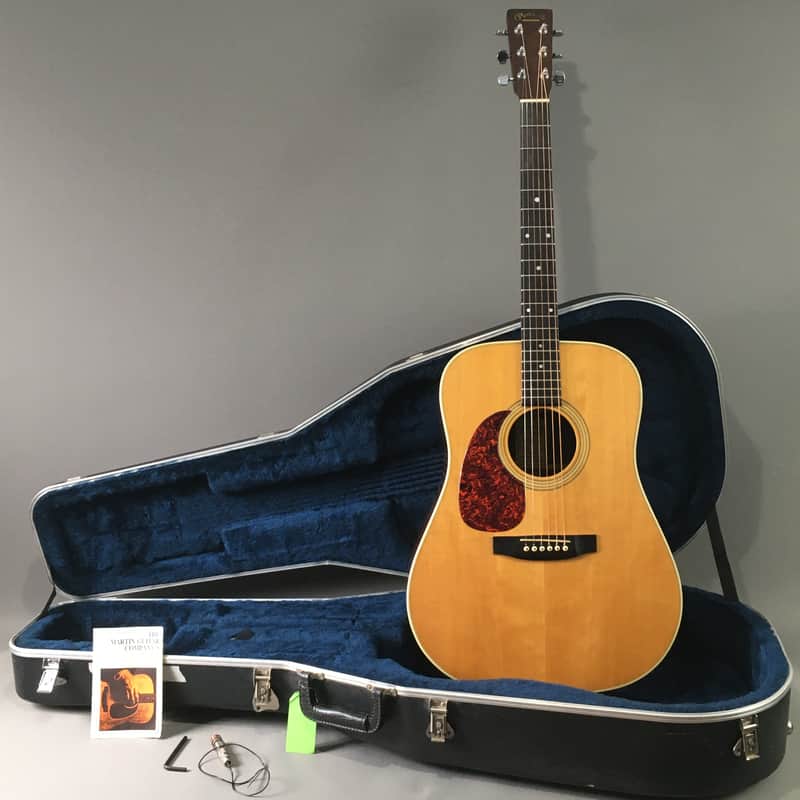 Lefty Vintage 1991 Martin Shenandoah D2832L Natural Lacquer Finish Original Collectors OHSC Rare Dreadnought image 1
