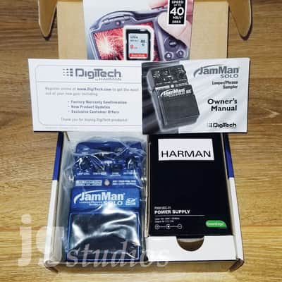 DigiTech JamMan Solo with SweetFoot Jam Switch Footswitch and 8GB SD Card... NEW! image 6