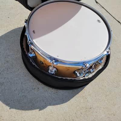 DW Collector's Series Exotic VLT 7x14 Snare Drum - Mapa Burl W/ Protection Racket Bag (C013-4) image 19