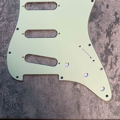 BMC Standard Stratocaster® Strat® Pickguard 3 Ply 11 Hole SSS Single Single Single Mint Green [L21] image 1