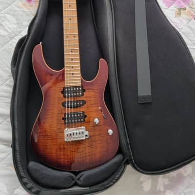 Suhr Modern Plus HSH with Roasted Maple Fretboard 2018 - Present - Bengal Burst Bild 7