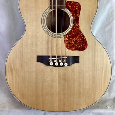 8 string Bass conversion of Guild B-240E acoustic/electric bass guitar image 3