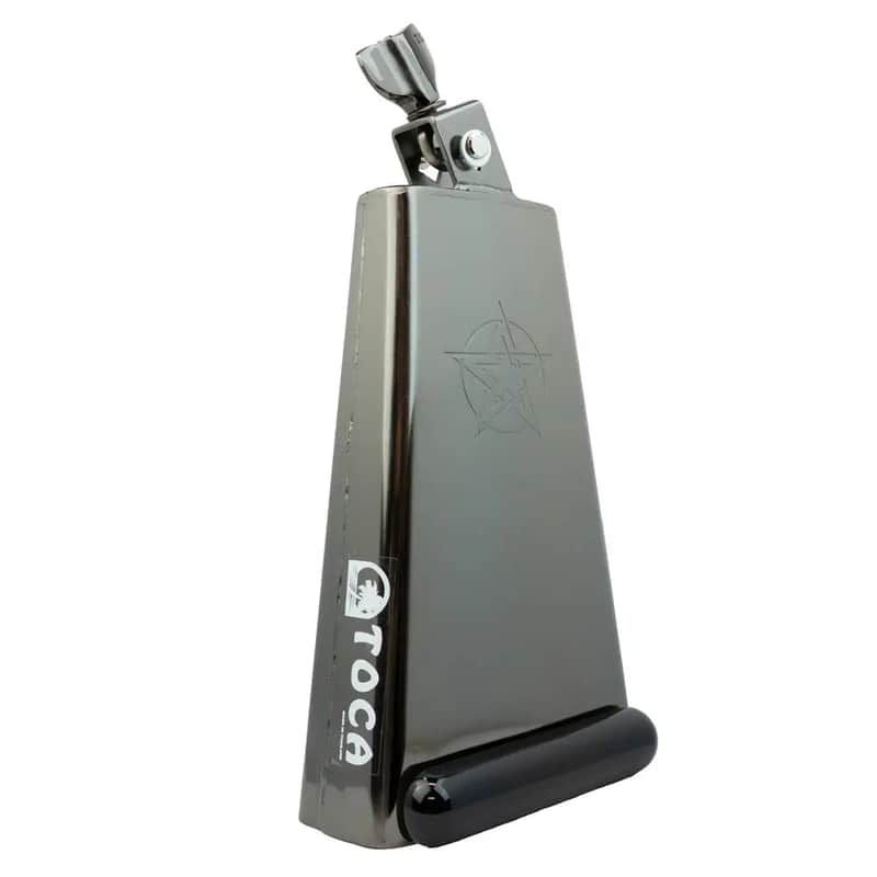 Toca Sully Erna Timber Tone Bongo Cowbell, Midnight Black w/Black Timber Block image 1