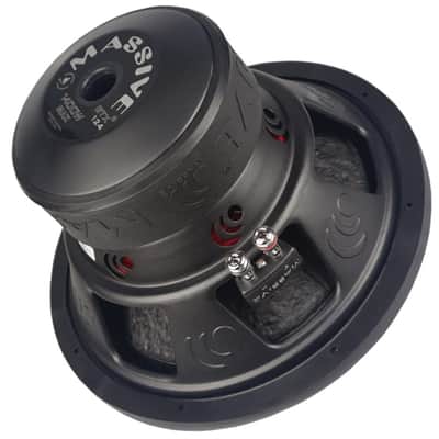 Massive Audio GTX124 12" 700 Watts RMS Dual 4 Ohm Subwoofer image 2