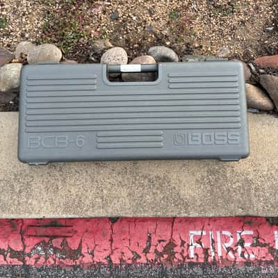 Boss BCB-6 Pedalboard/Case 1982 - 1997 - Gray vintage electric guitar pedal case image 2