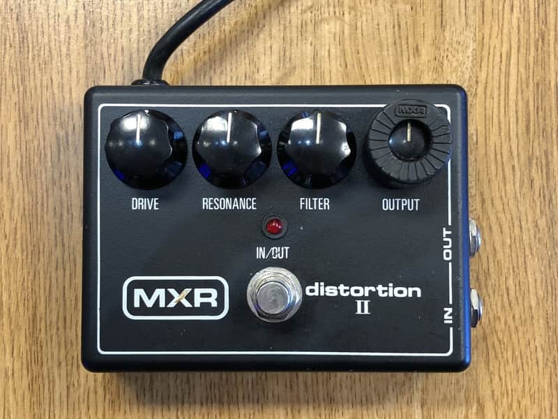 MXR Distortion II Black Anniversary RARE Pedal | Reverb