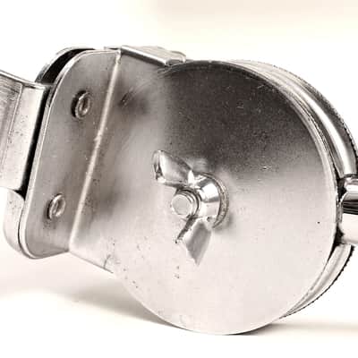 Slingerland Double Tom Arm Holder, Clip Style, Round Tube - 1960s / INSPECTED & TESTED / NO SLIPPING image 9