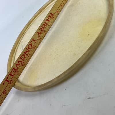 *Slingerland 14" Genuine Calf Skin Snare Batter/Floor Tom Drum Head Vintage 50s* image 4